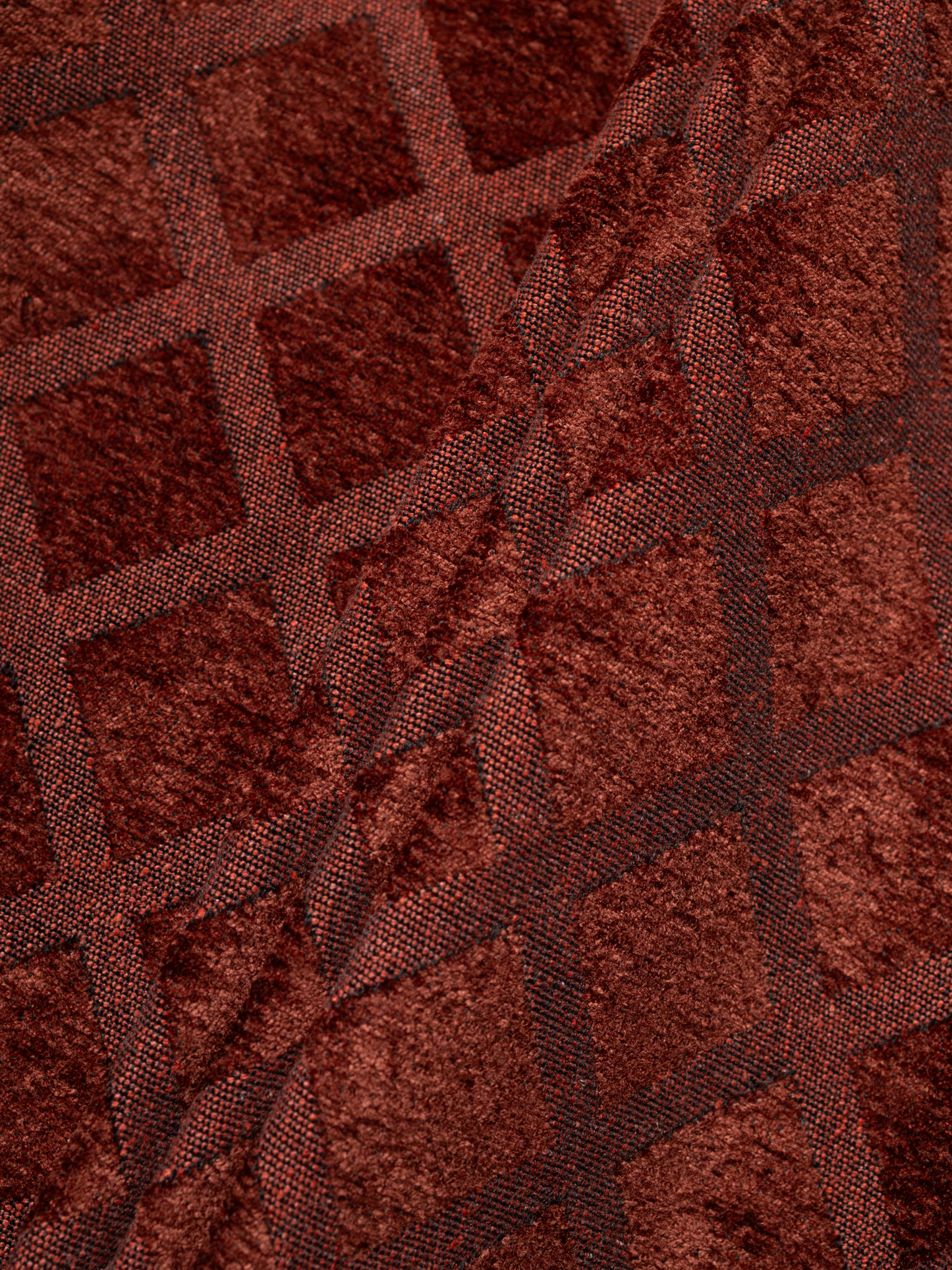 Terracota Grid Boxy Jacket
