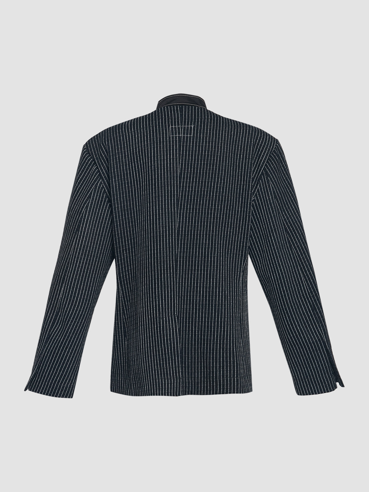 Denim Faux Double Breasted Blazer