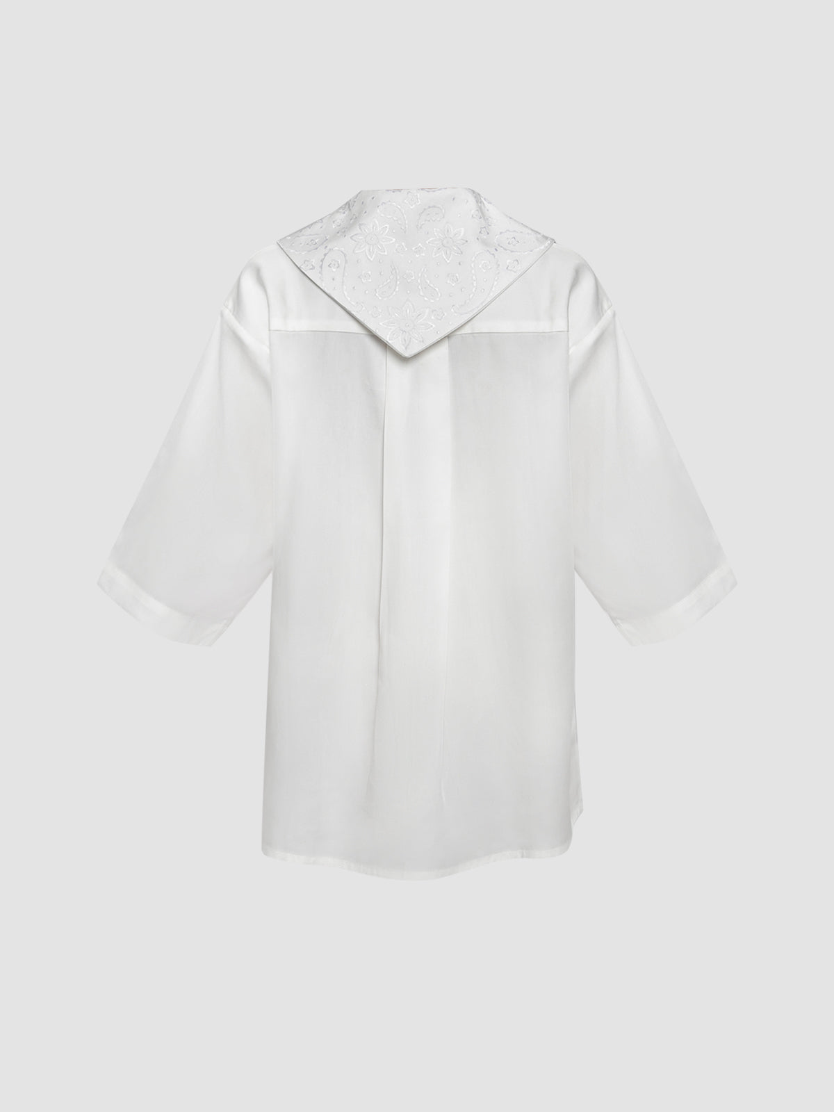 Bandana Shirt in White