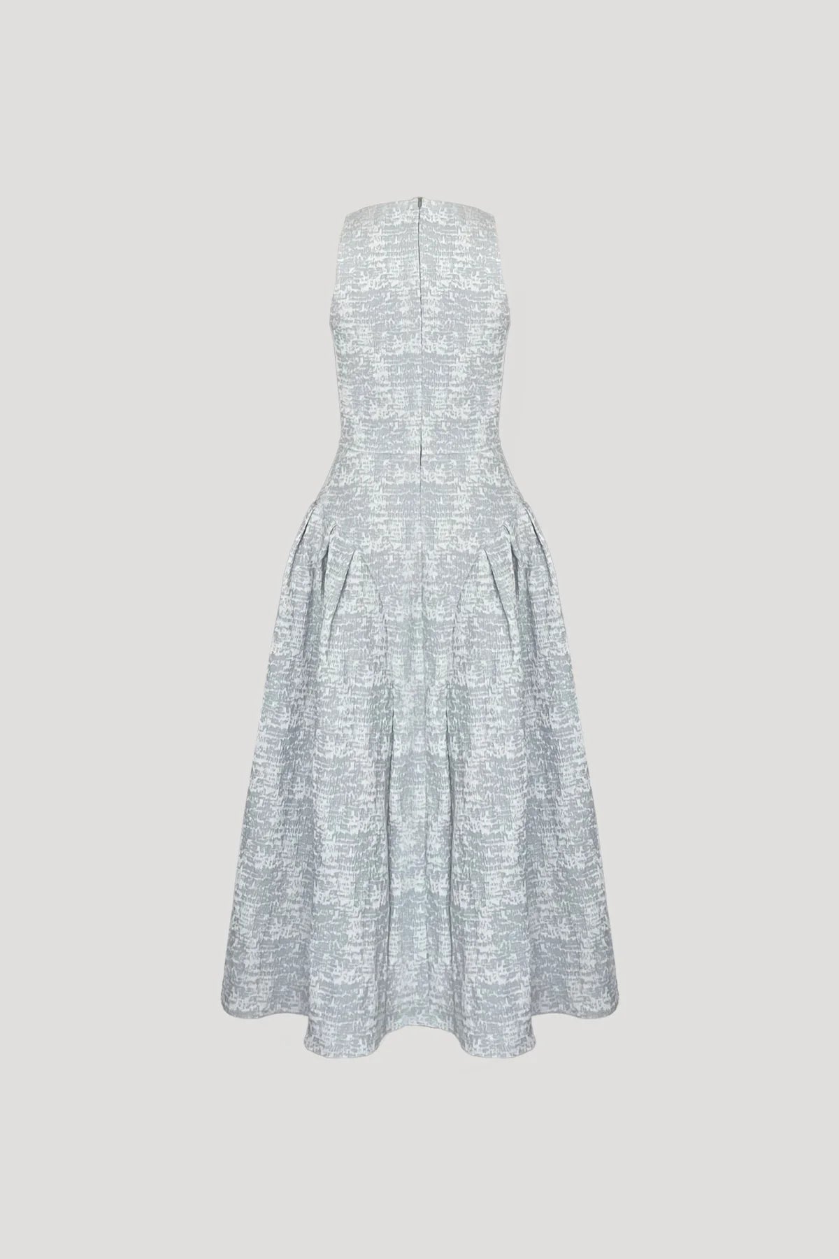 Crinkled Blue Apodeme Dress