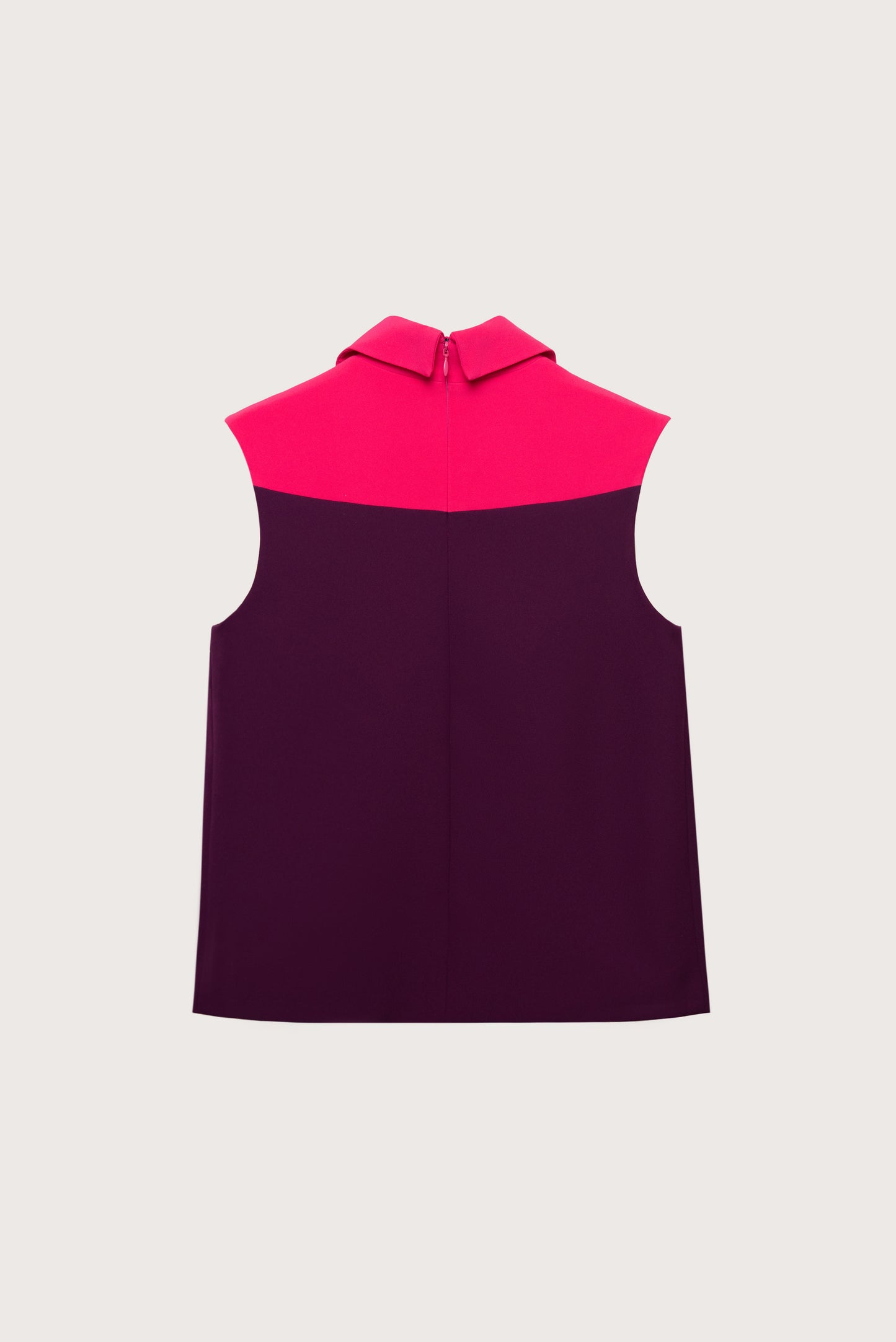 Cerise & Dark Fuchsia Two-tone Bow Tip Top