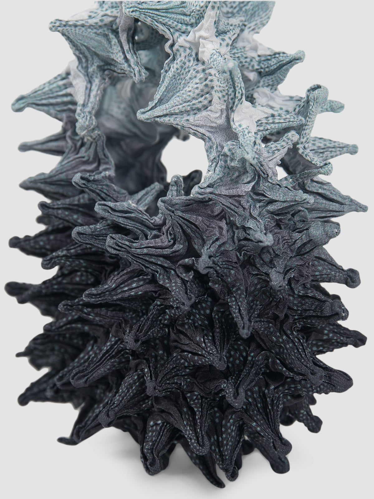 Fugu Bag In Black White Gradient Mini