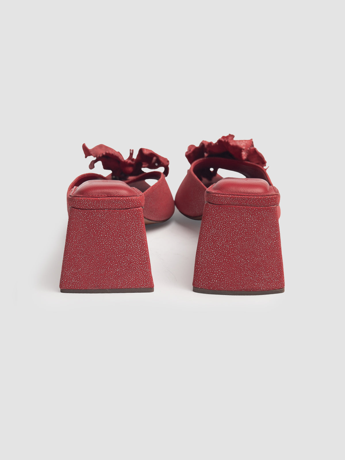 Sparkling Red Jireh Heels