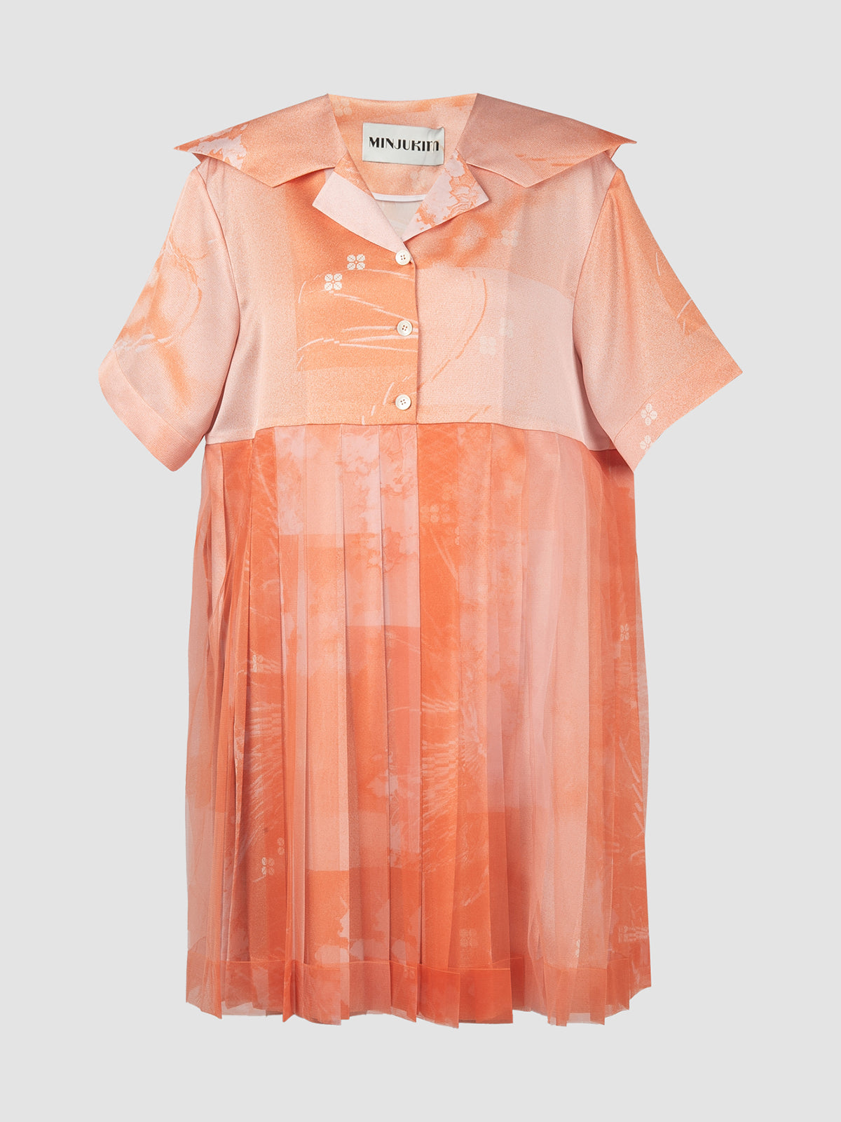 orange pleated mini dress Sweet Energy Pleated Mini Dress in Tangerine