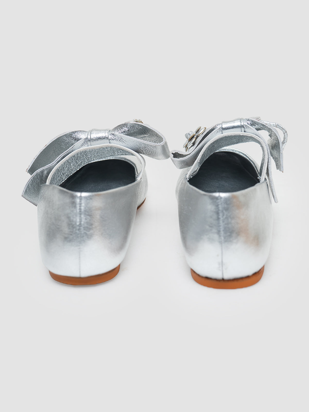Light Silver Evelina Ballet Shoes