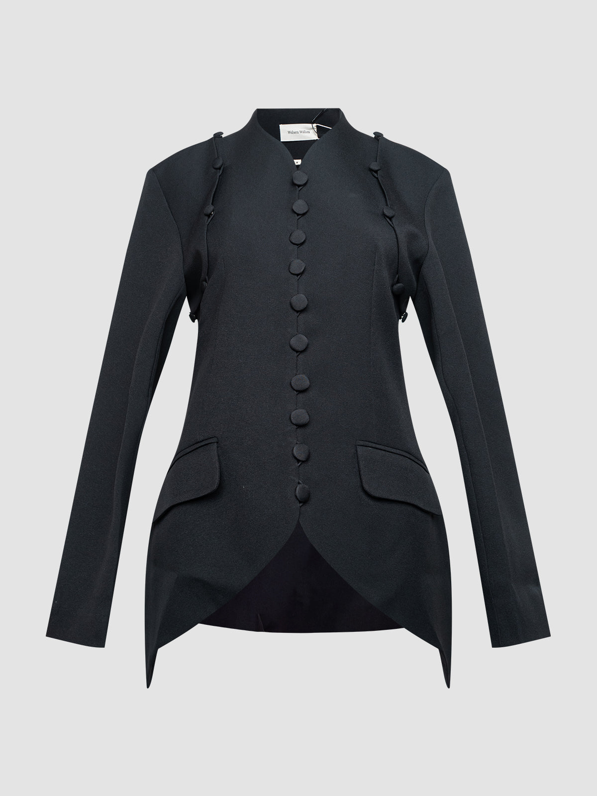 Black Detachable Blazer