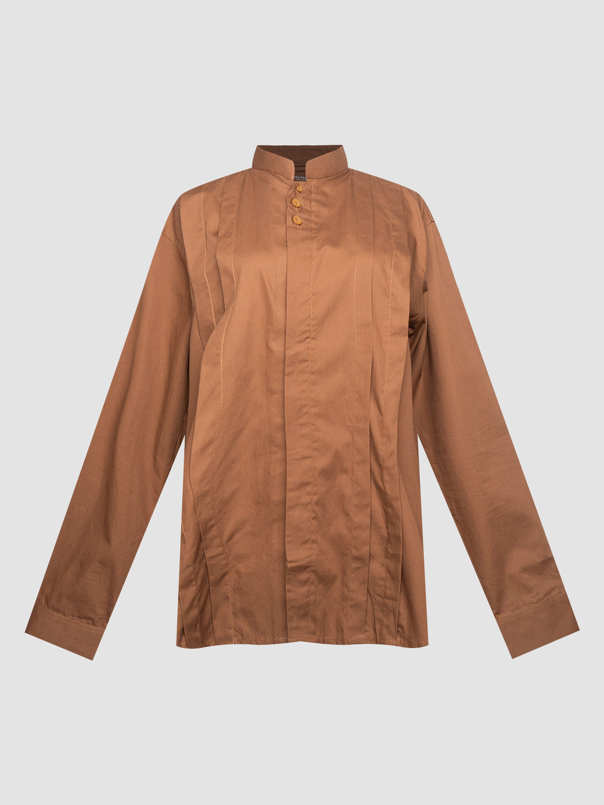 Brown Nuran Long Sleeve Shirt