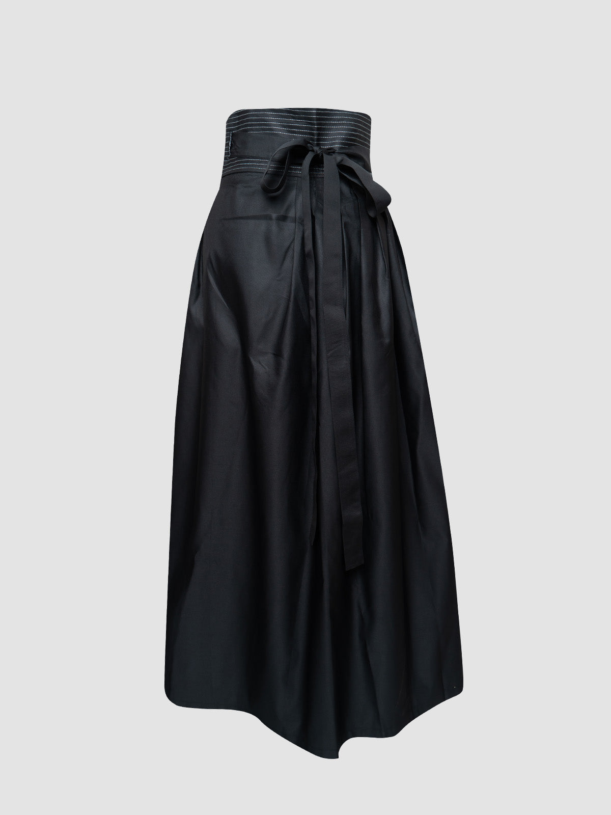 Black Wrap Skirt