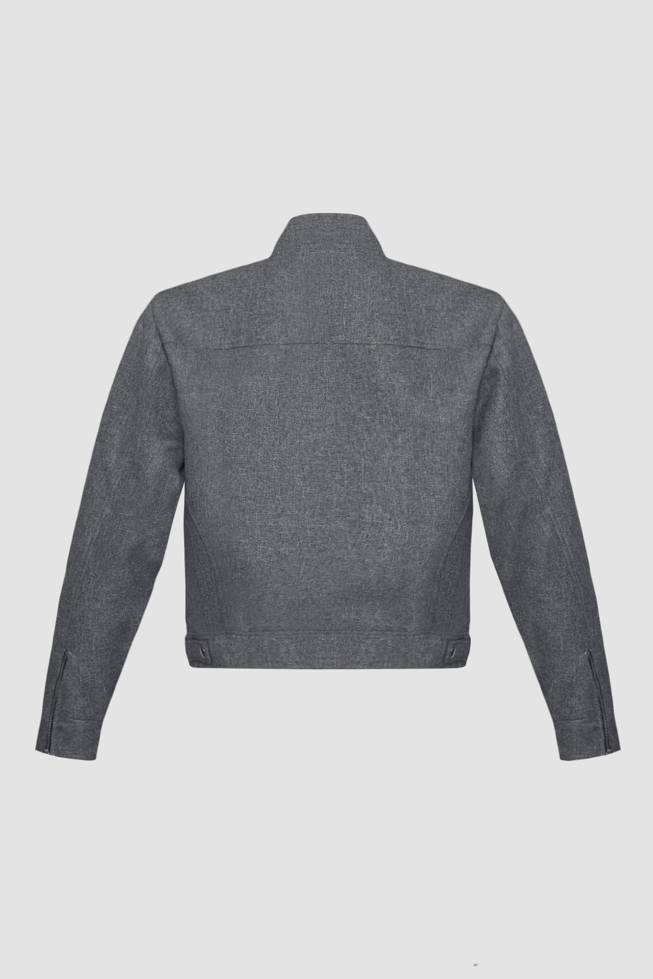 Grey Silhouette Fit Jacket