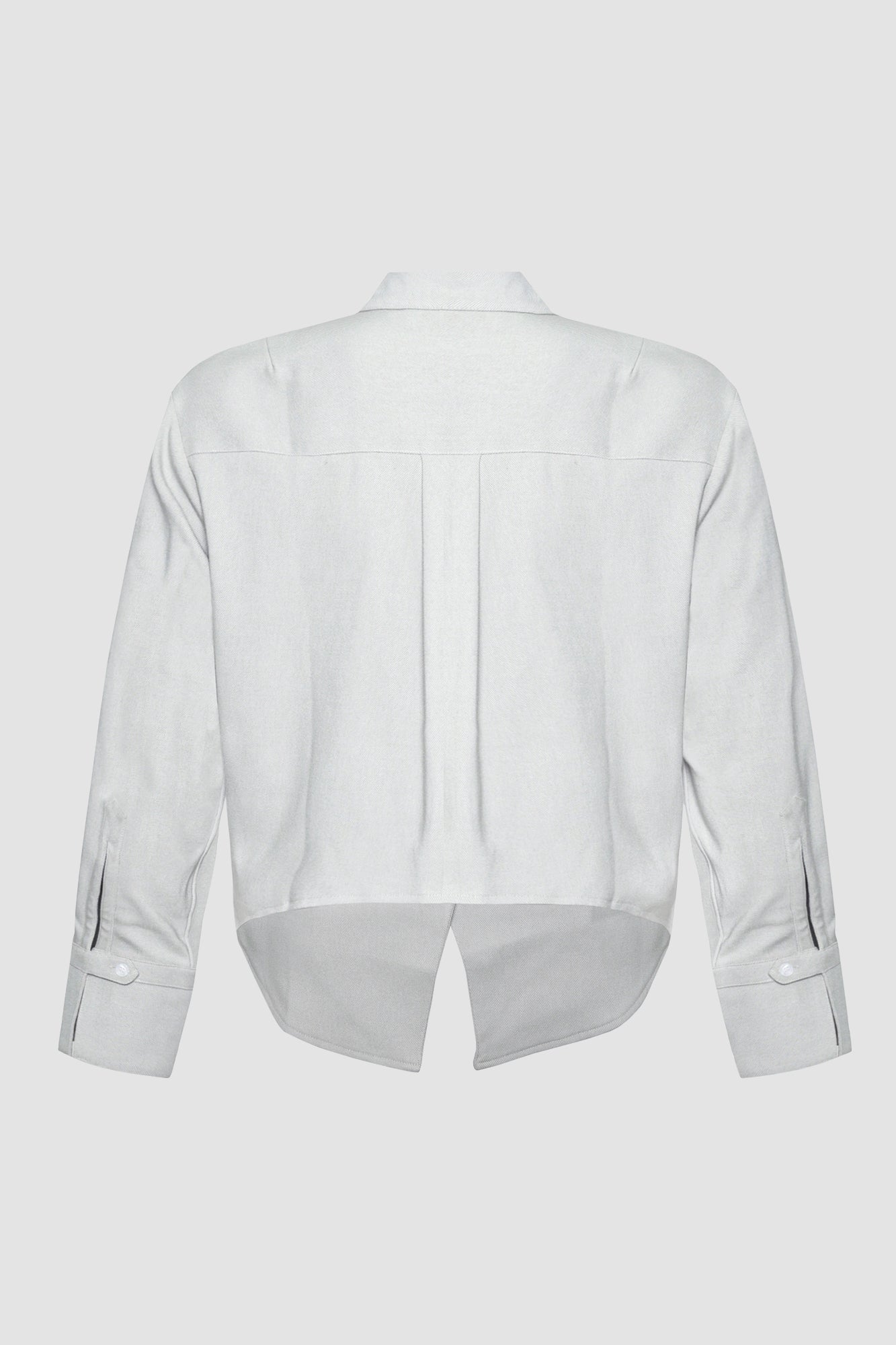 Beige Beskap Long Sleeve Shirt