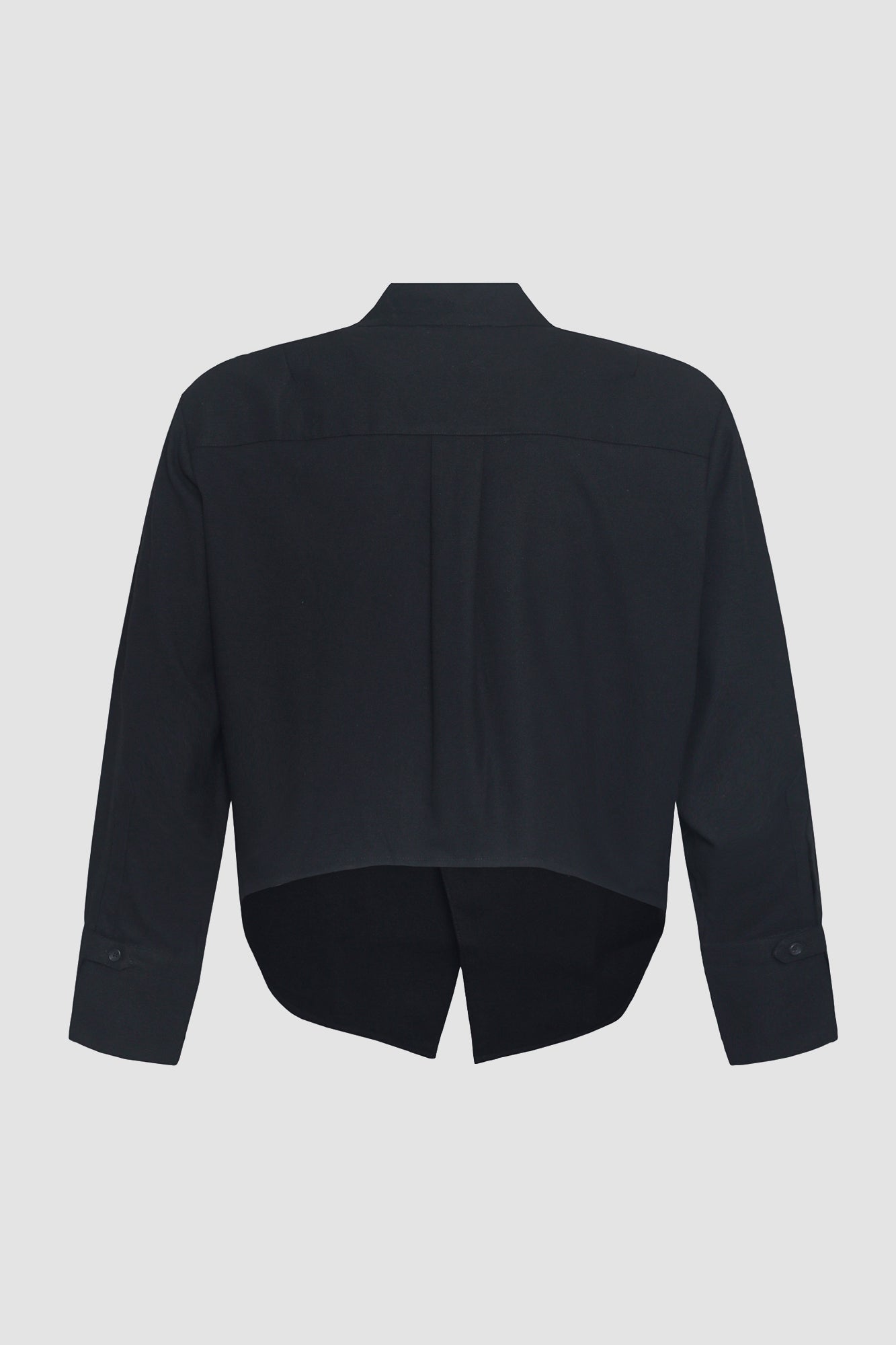 Black Beskap Long Sleeve Shirt