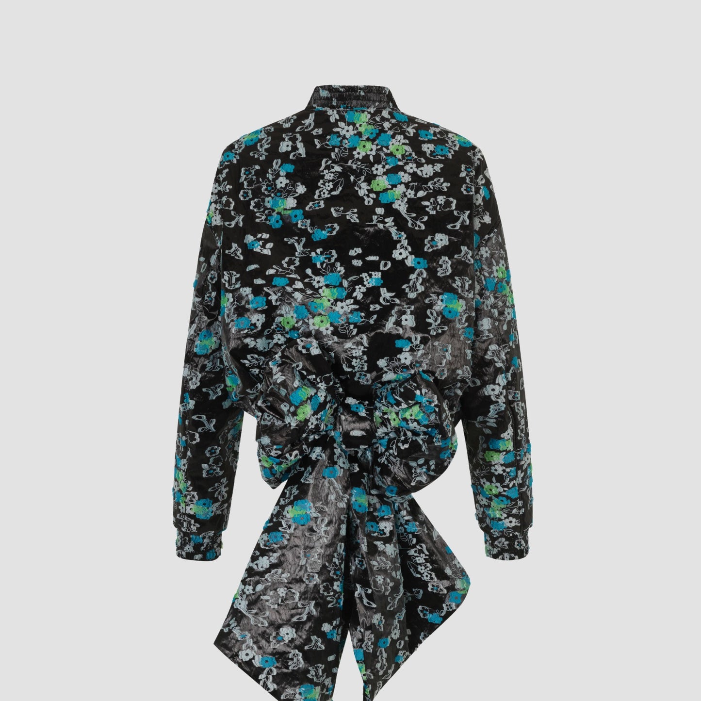 Black Ubon yarrow fil-coupé jacket