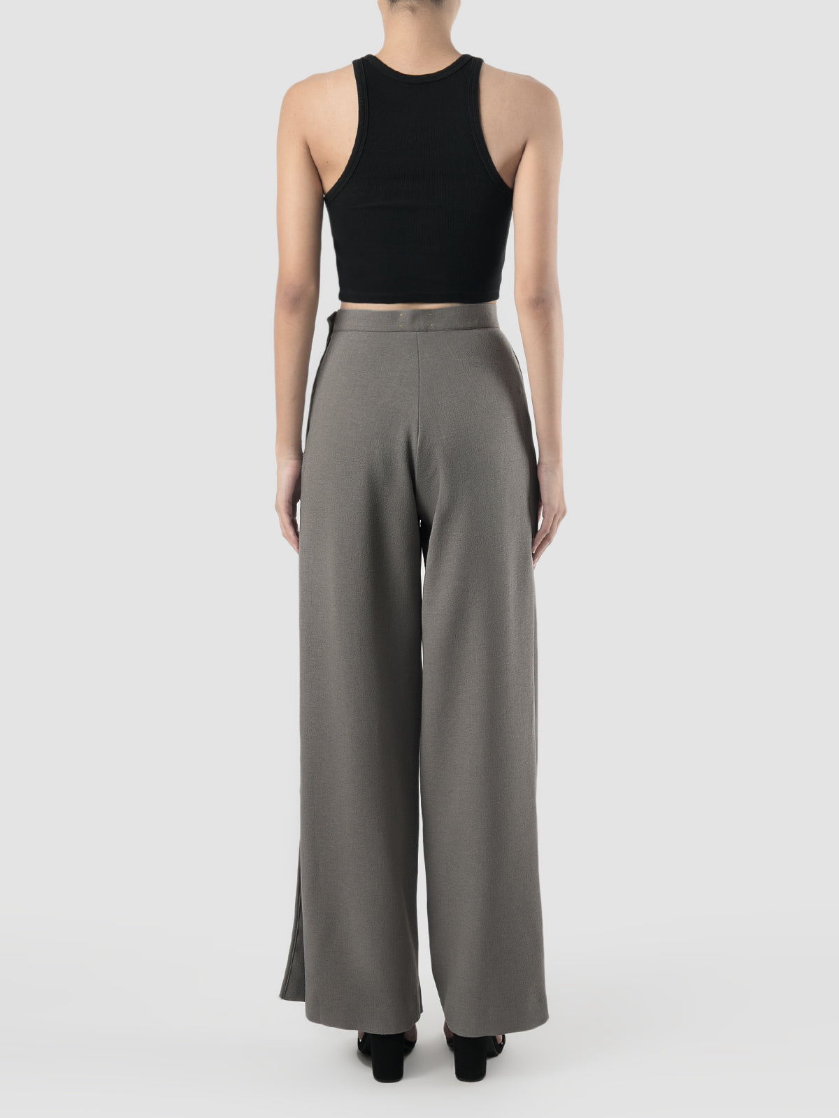 Phal grey straight long pants