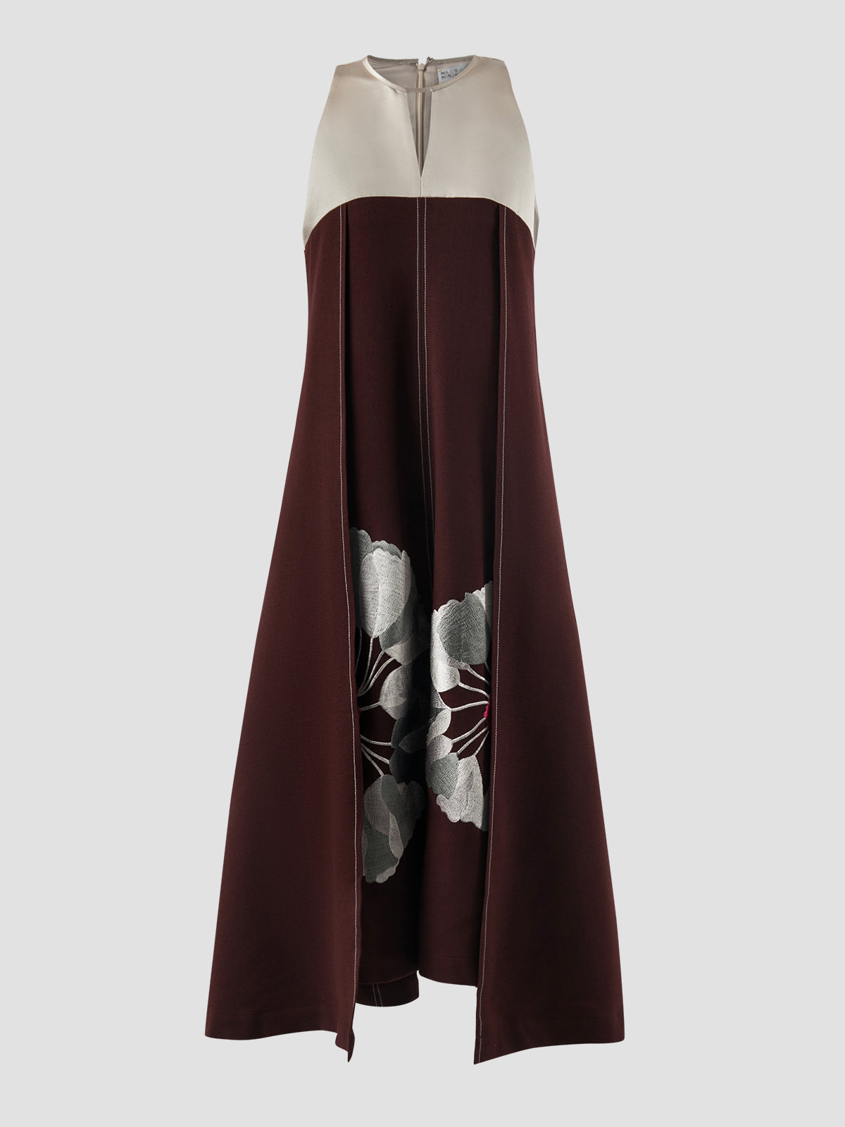 Tansy Red Sleeveless Maxi Dress