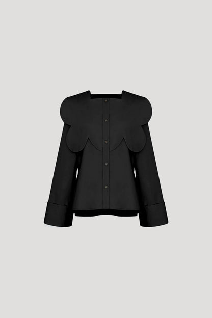 Black Scales Top