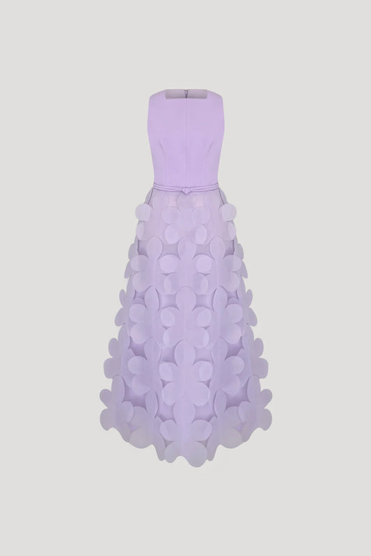 Prelude Purple Maxillae Dress
