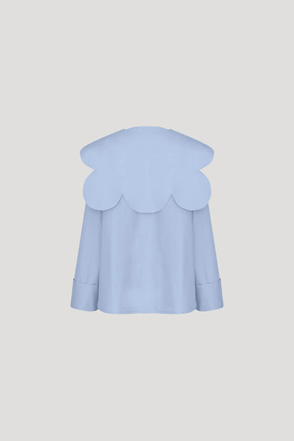 Sky Blue Scales Shirt