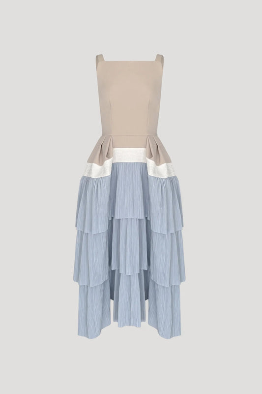 Beige Epiproct Dress