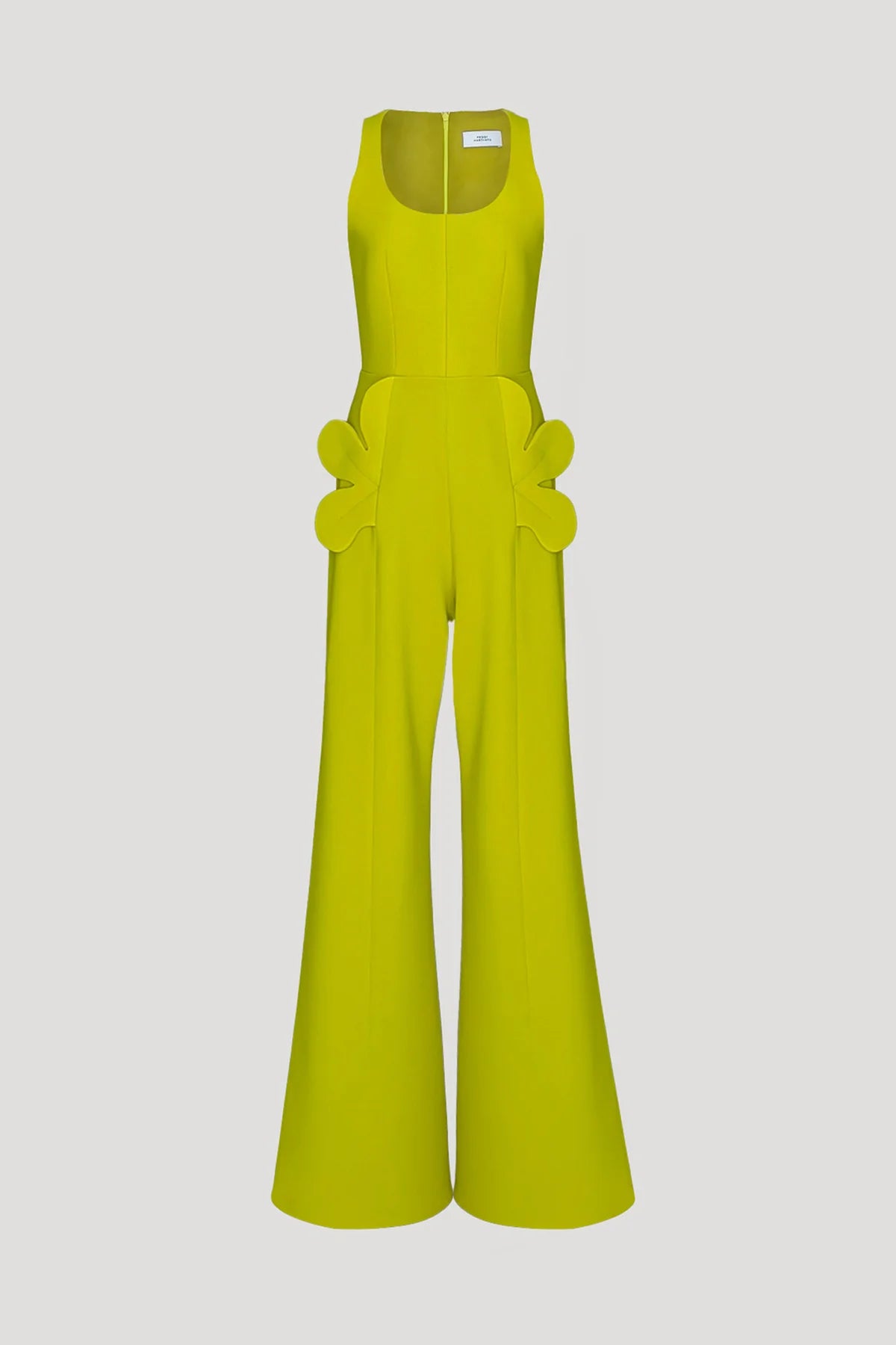 Lime Green Lacinia Jumpsuit