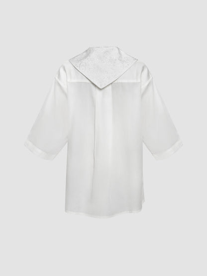 Bandana Shirt in White