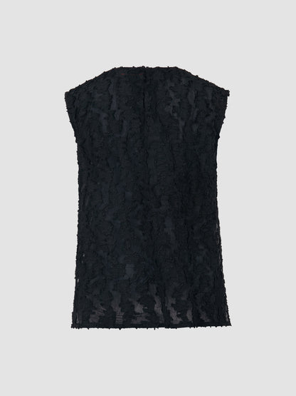 Aure Vest in Black