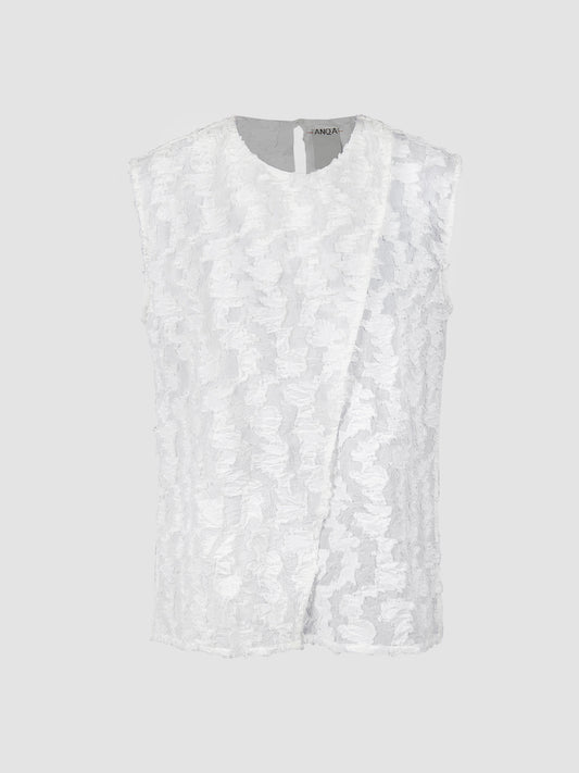 Aure Vest in White