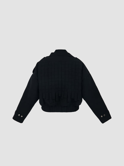 Bomber Webber Jacket in Black