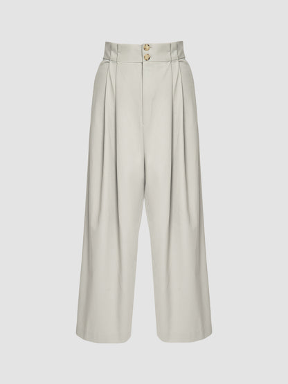 Pampas Tucked Straight Pants