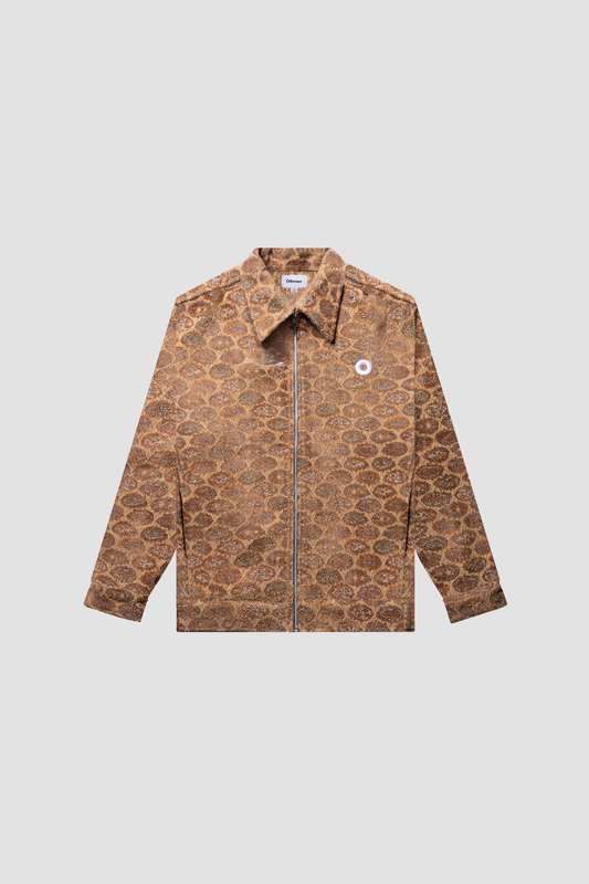 Toscana Paisley Boxy Zip Jacket