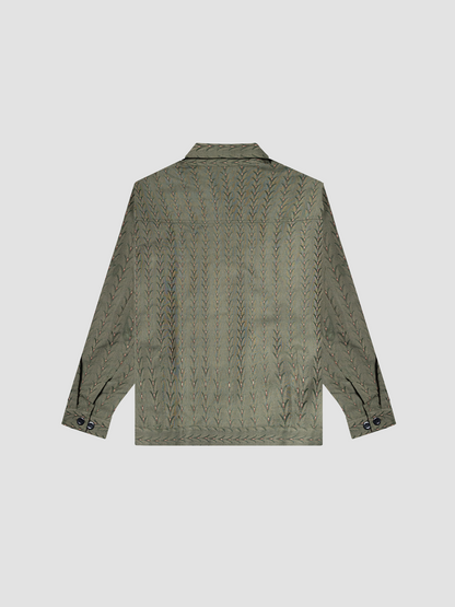 Olive Grove Boxy Jacket