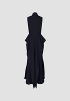 Dark blue Obon long dress