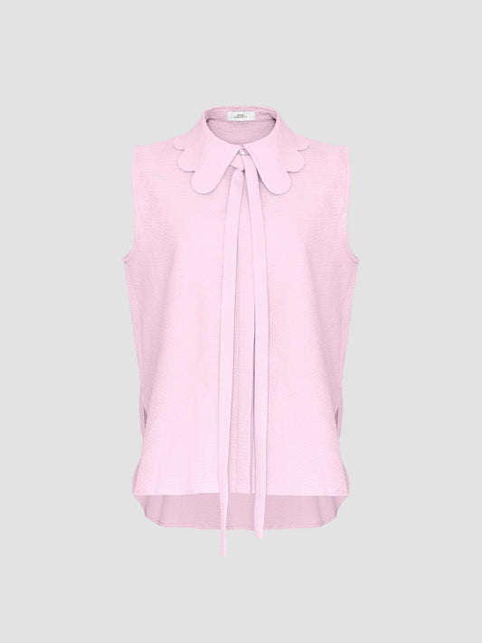 Baby pink Natsu sleeveless shirt