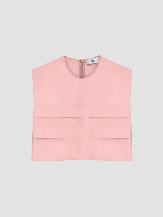 Coral pink Tsuri blouse