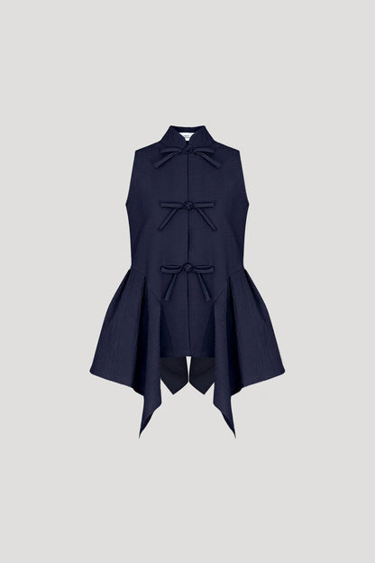 Dark Blue Lumen Top
