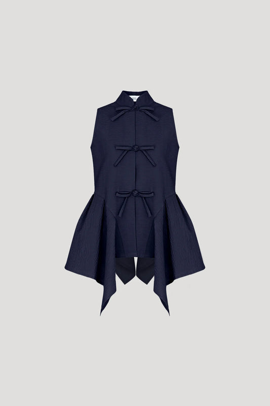 Dark Blue Lumen Top