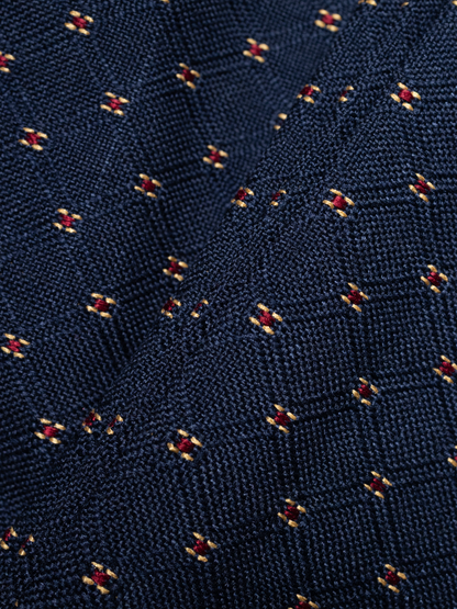 Indigo Pixel Boxy Jacket