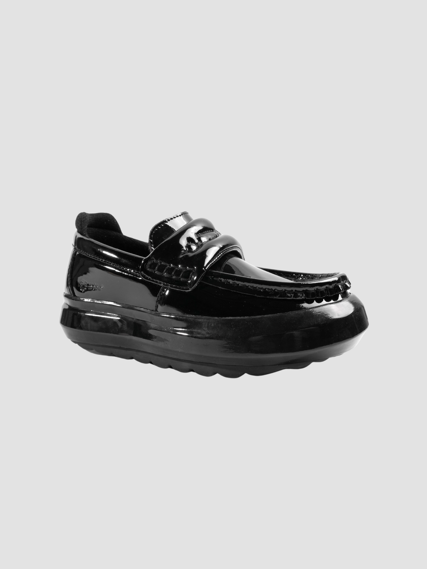 Black Uptown Enamel Shoes