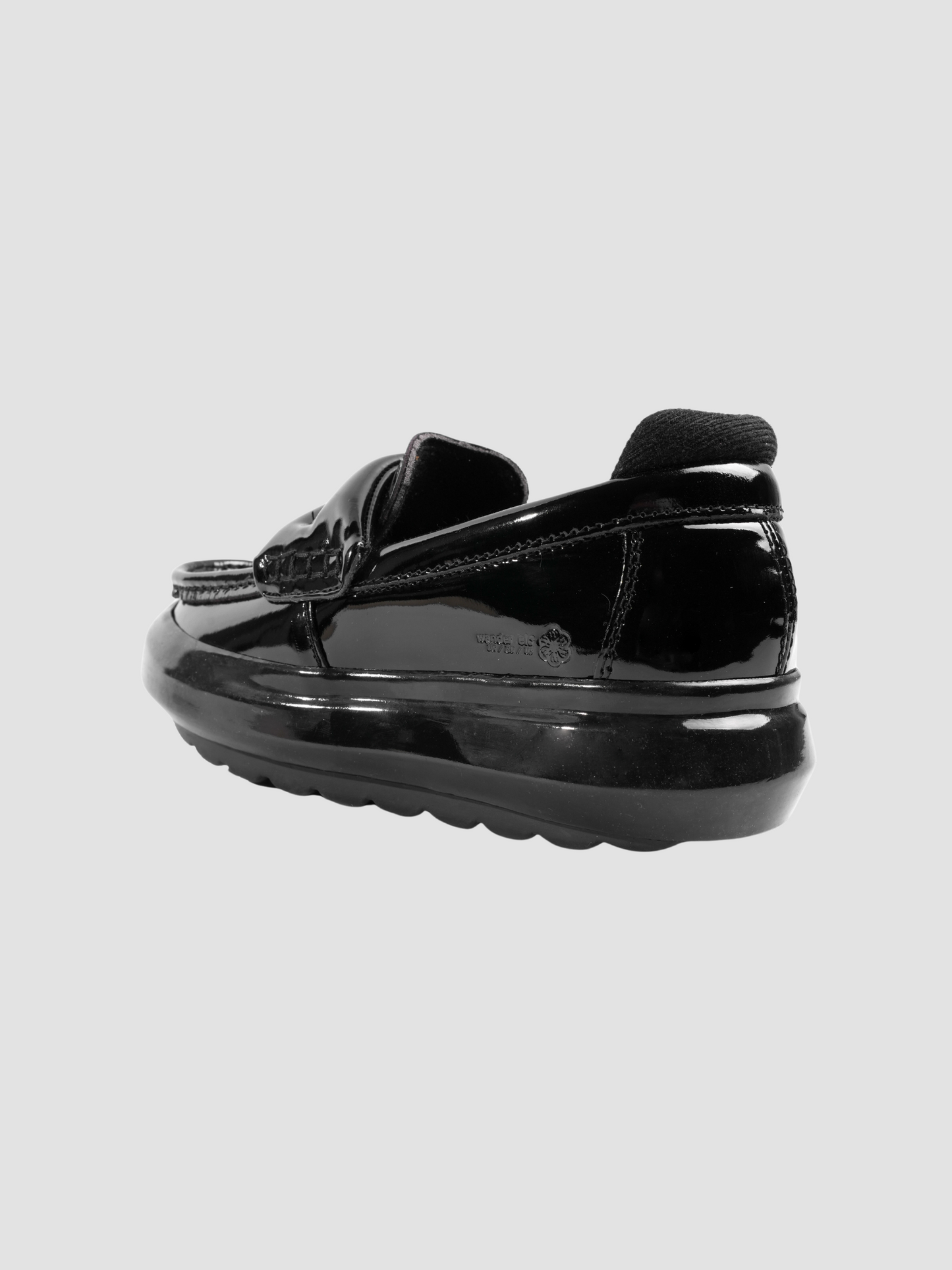 Black Uptown Enamel Shoes