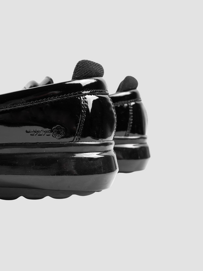 Black Uptown Enamel Shoes