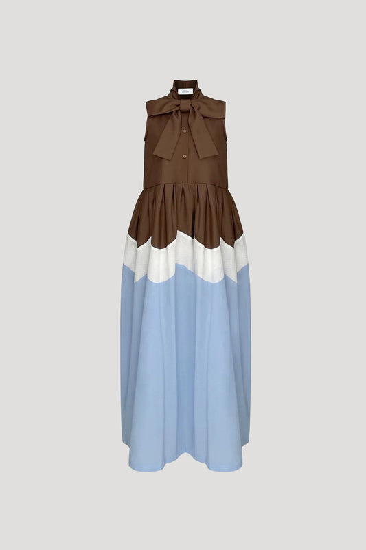 Brown Paraproct Dress