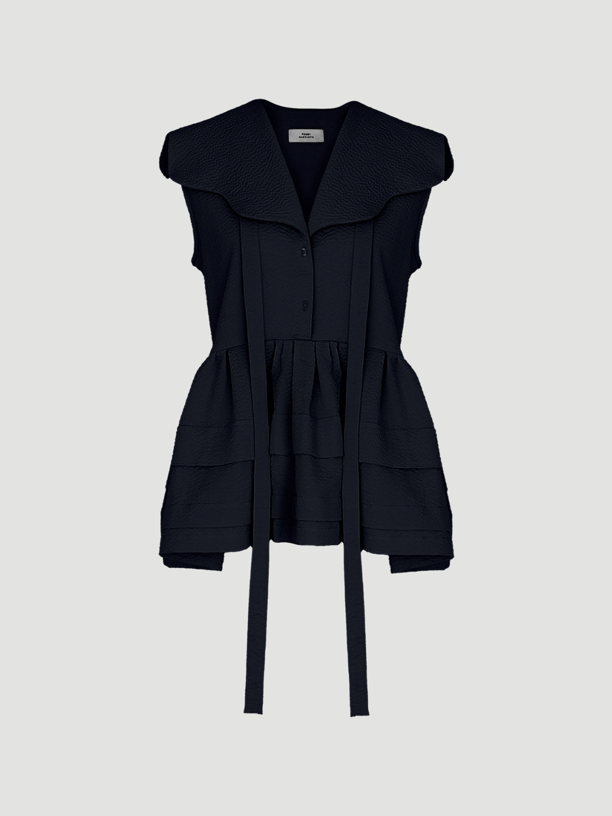 Dark blue Kakigori top