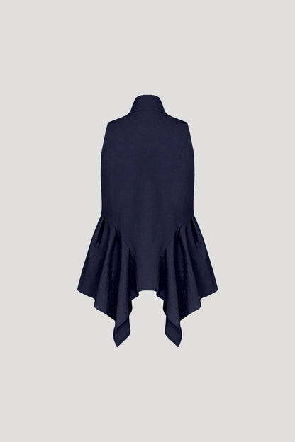 Dark Blue Lumen Top