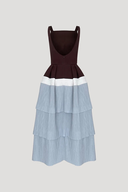 Walnut Brown Epiproct Dress