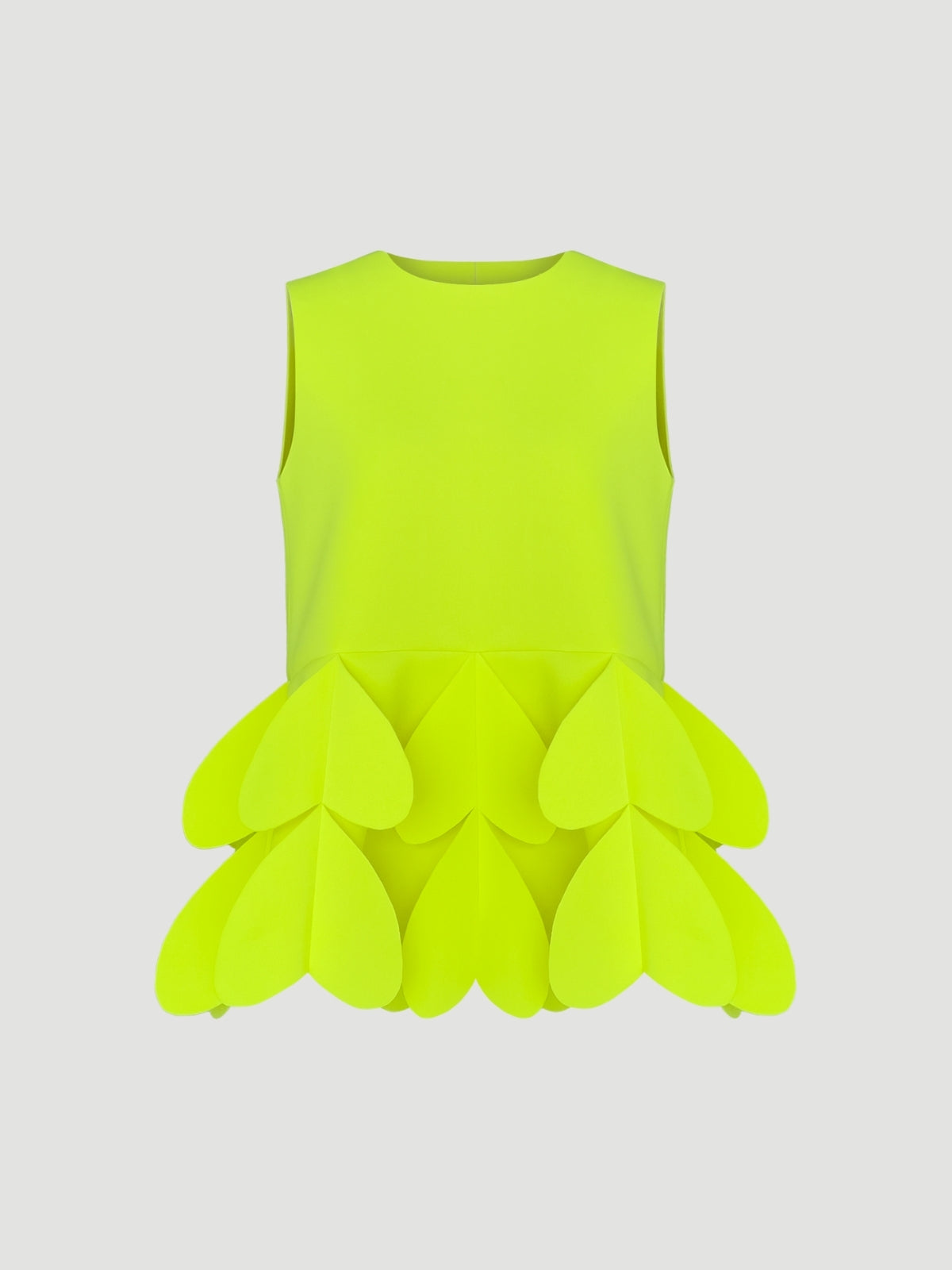 Gion Top In Neon Yellow