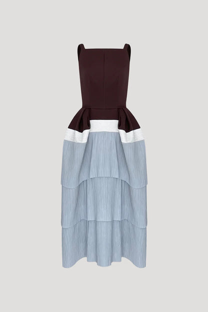 Walnut Brown Epiproct Dress