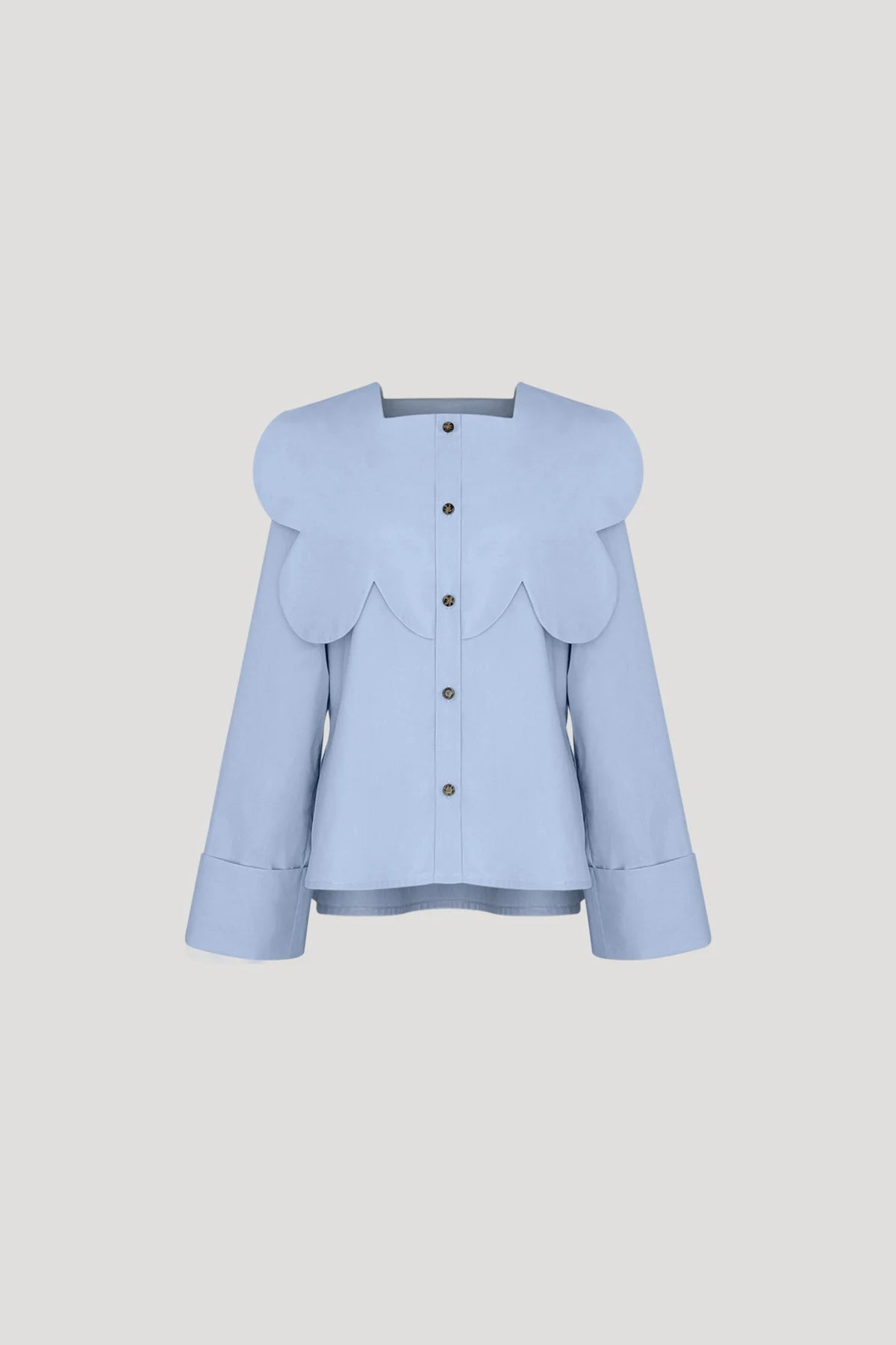 Sky Blue Scales Shirt