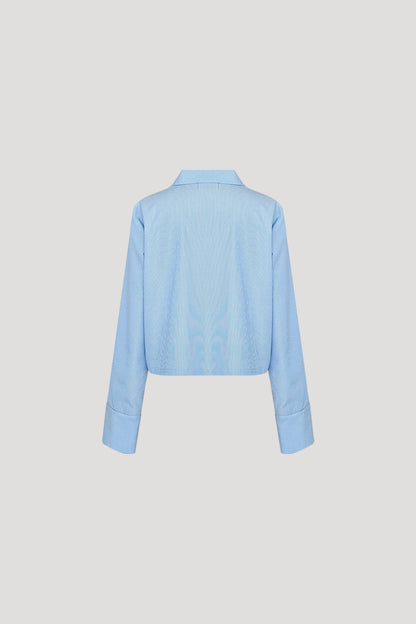 Blue Stripes Ajisai Top