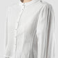 Ivory lace trimmed shirt