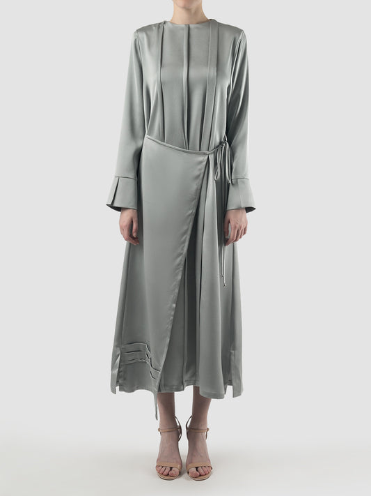 Mint grey Fen maxi dress