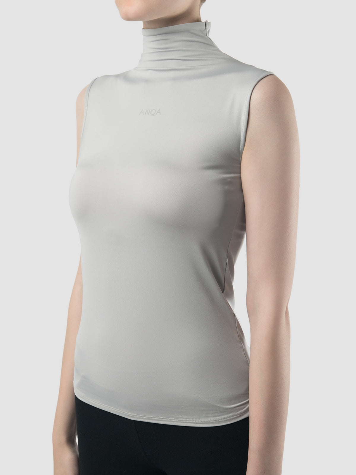 Harbor mist grey sleeveless inner top